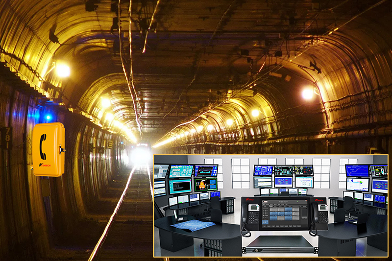 attendant console use in tunnel dispatching